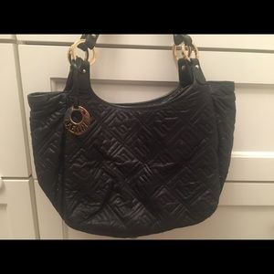 Fendi Black fabric bag.